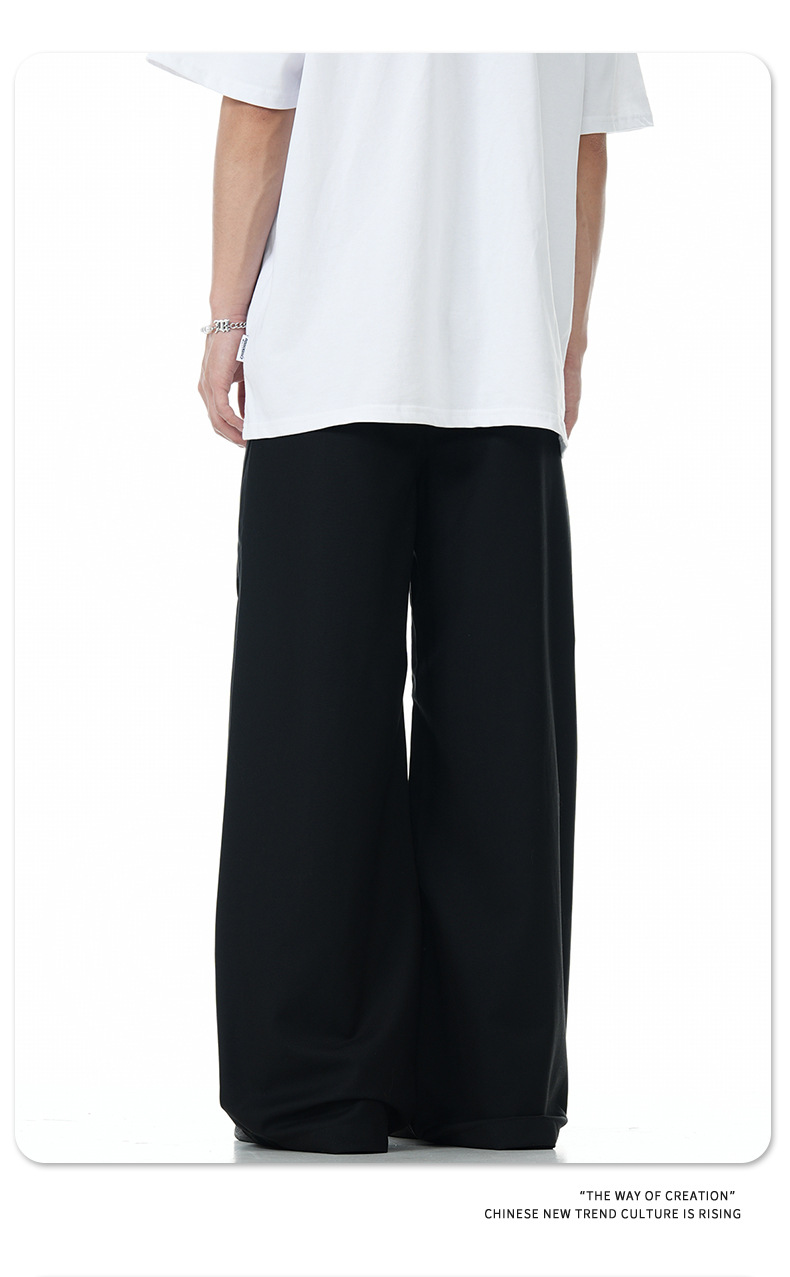 Pantalones de bambú de uso diario, corte relajado y pierna ajustada