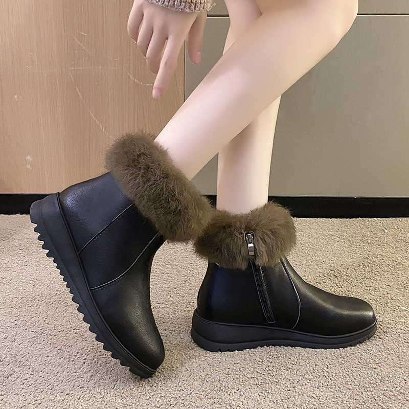 Zapatillas de casa gruesas aisladas antideslizantes de invierno