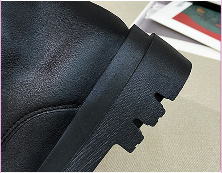 Botas de combate de plataforma altas para mujeres
