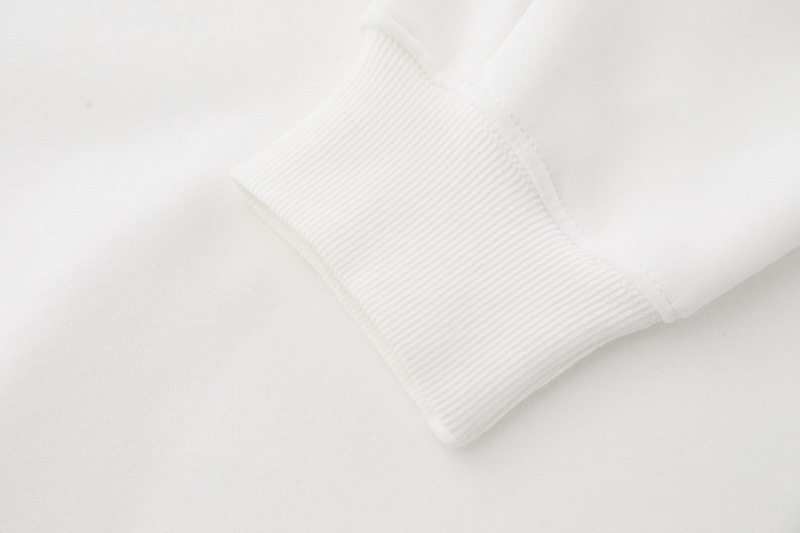 Sudadera con capucha holgada de algodón a rayas para hombre