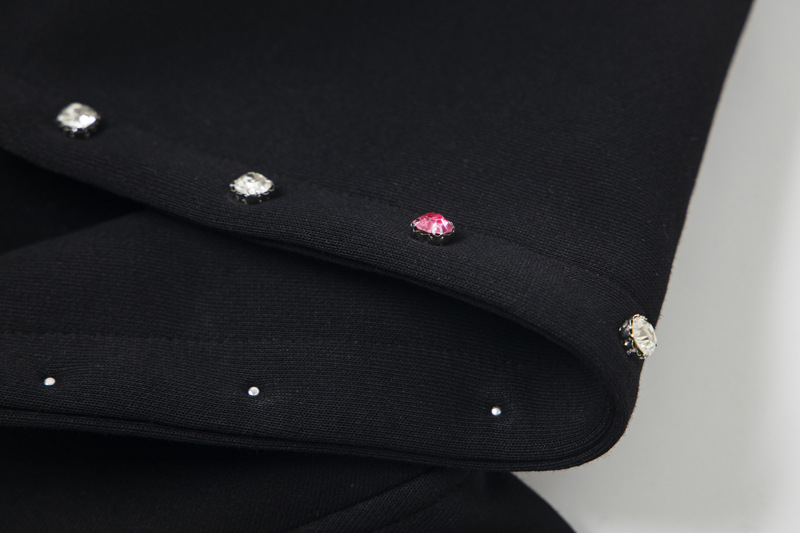 Sudadera con capucha oversized de algodón con letras bordadas utilitaria