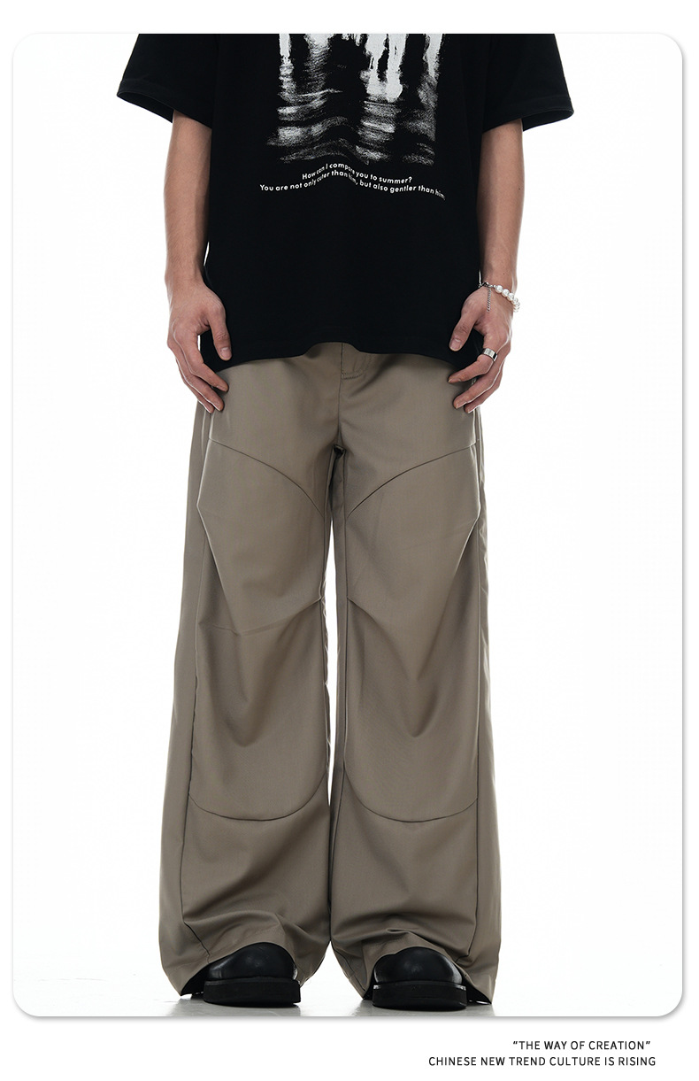 Pantalones de bambú de uso diario, corte relajado y pierna ajustada