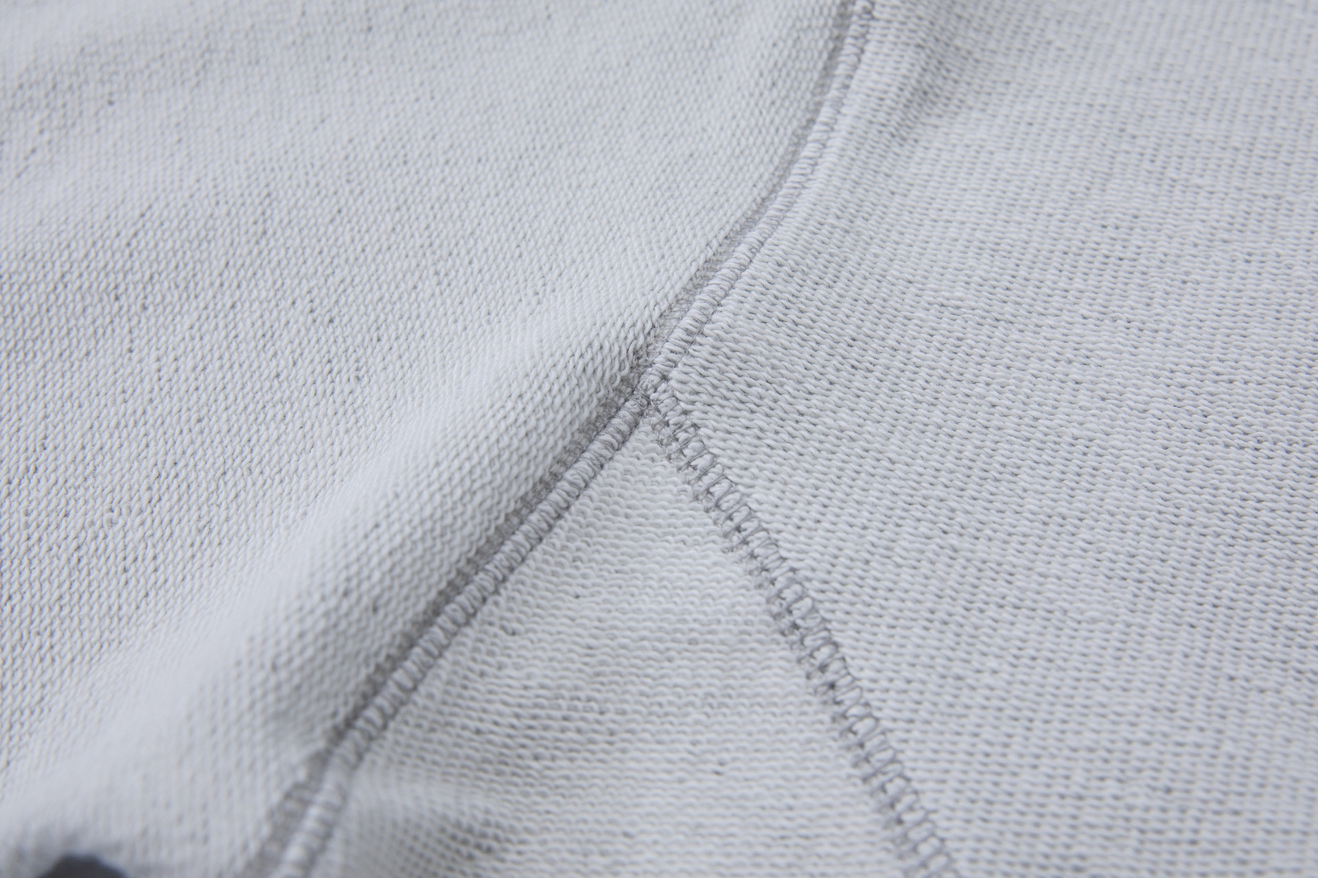 Sudadera con capucha oversize de mezcla de algodón con gráfico invertido y paneles de contraste