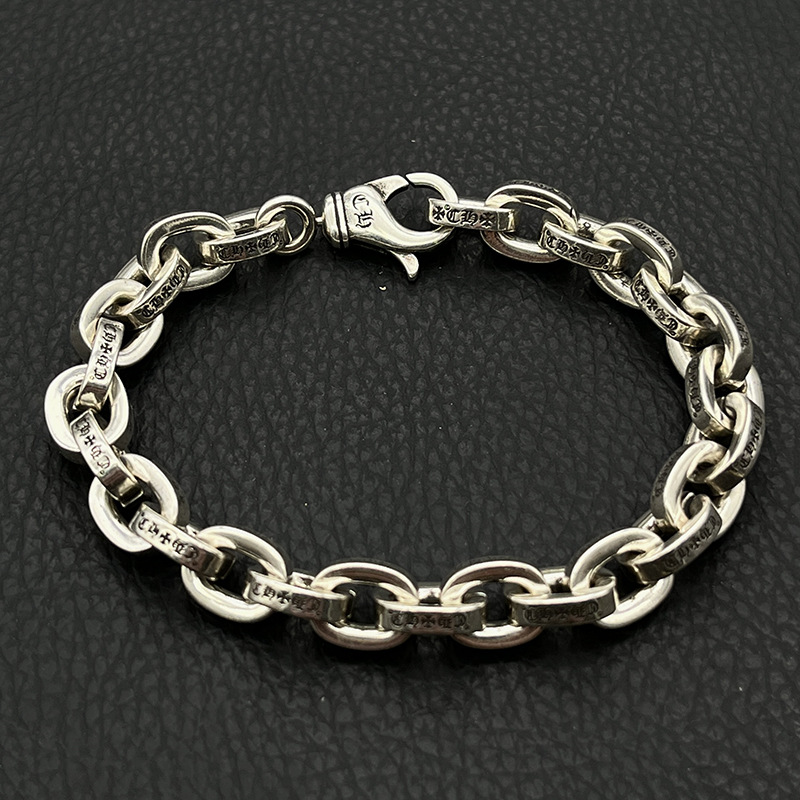 Pulsera retro de crucifijo de cobre