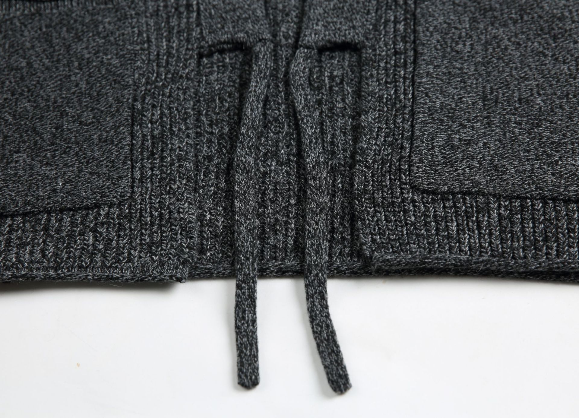 Cardigan de manga dolmán holgado liso de poliéster