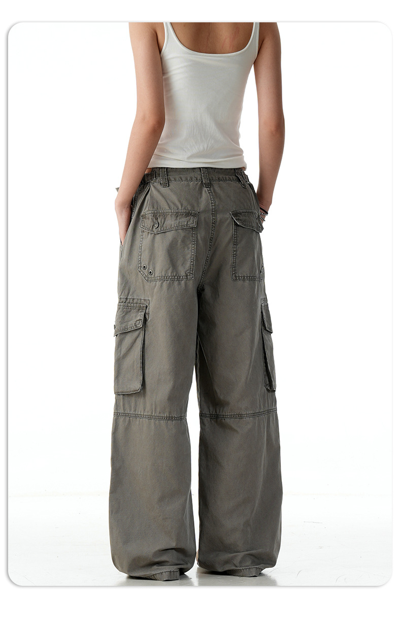 Pantalones utilitarios unisex de largo completo favorecedores