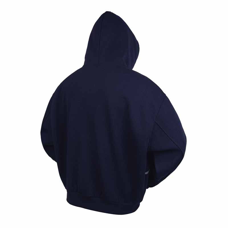 Sudadera con capucha y cremallera de estilo callejero, de ajuste relajado, con estampado de letras