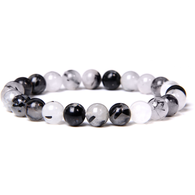 Pulsera de bienestar de piedra lisa