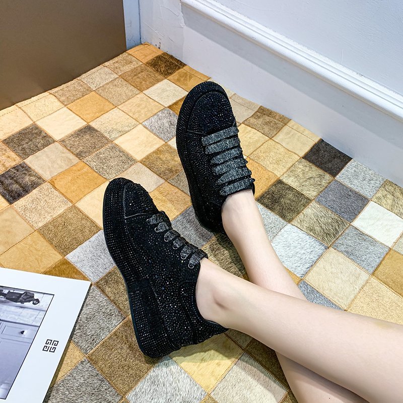 Mujeres zapatillas deportivas de plataforma gruesa con patrón de argyle