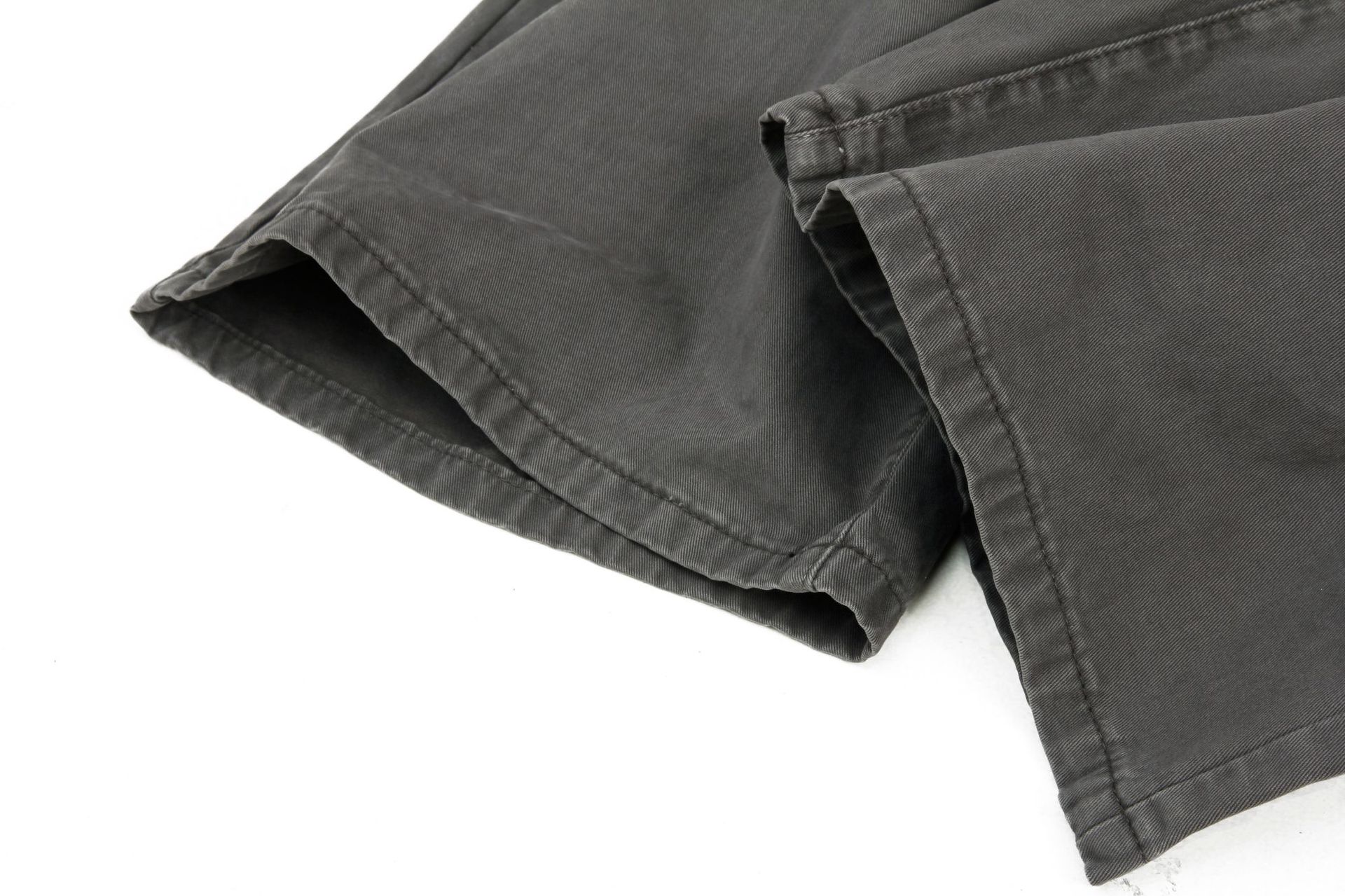 Vaqueros de algodón vintage asimétricos oversized para hombre