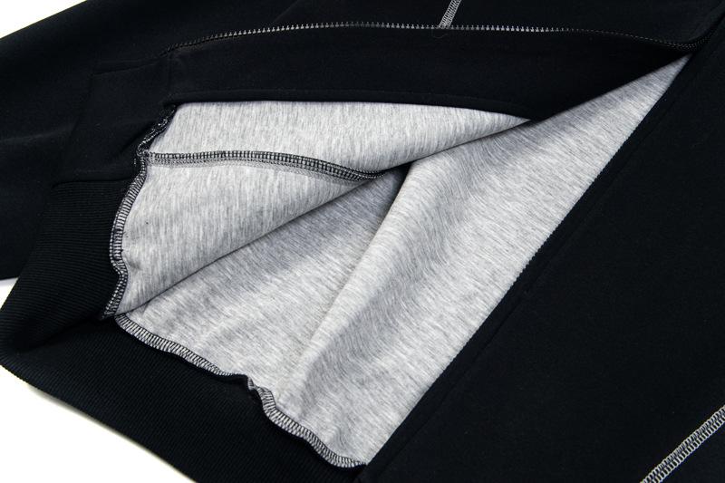 Sudadera con capucha y cremallera de estilo callejero, de ajuste relajado, con estampado de letras