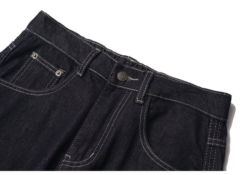 Pantalones palazzo oversized con recortes de estilo vintage