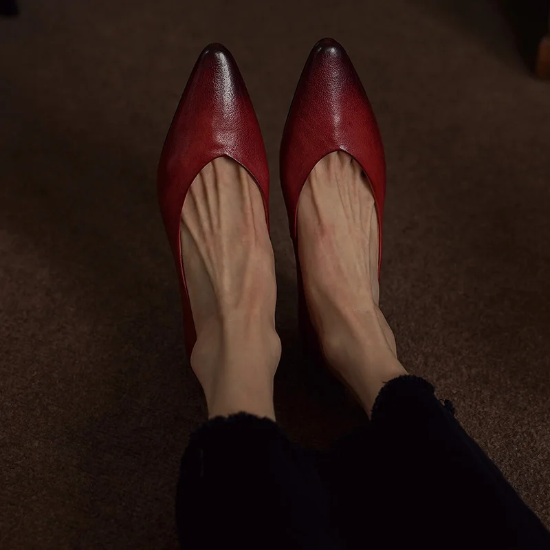 Zapatos de tacón bloque de vestir profesional para uso diario