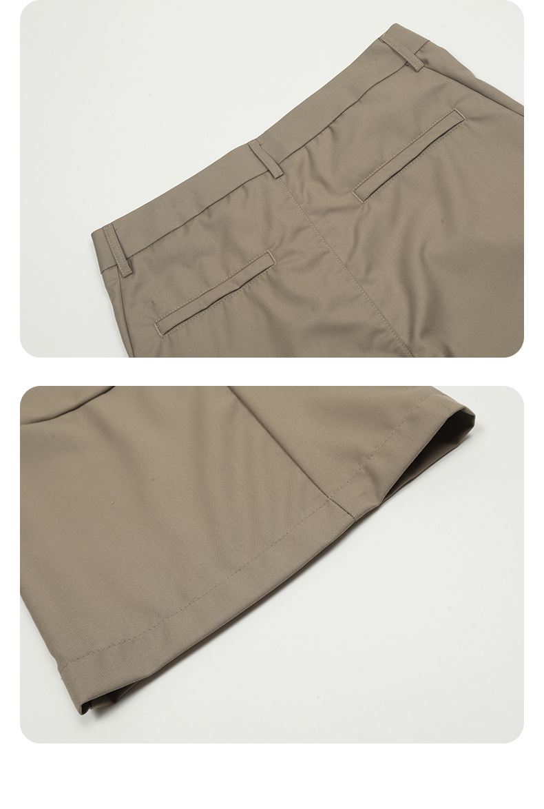 Pantalones de bambú de uso diario, corte relajado y pierna ajustada