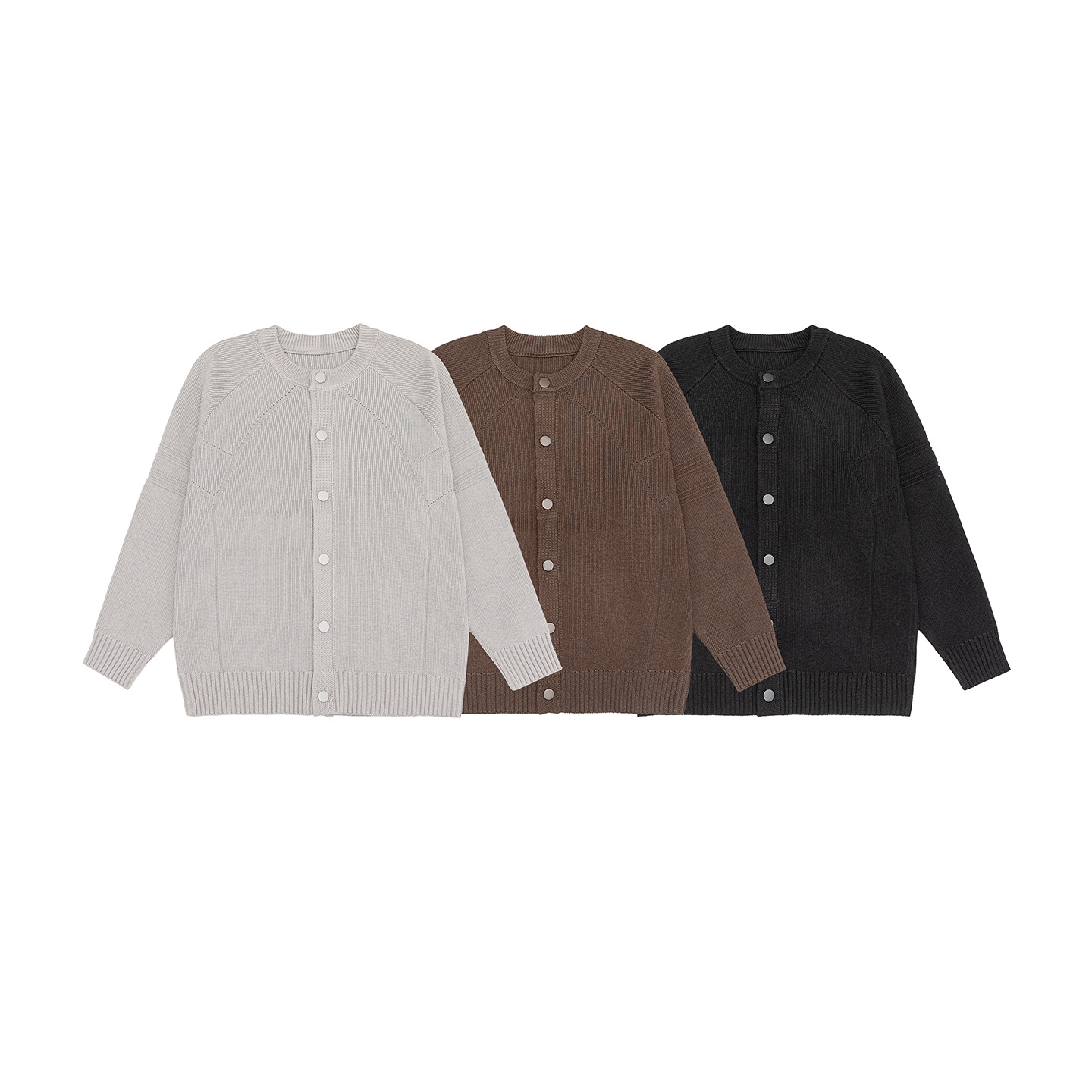Cardigan oversized de jacquard